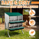 6 Compartment Metal Nesting Box product