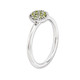 Ladies Natural Peridot Ring 1/5 Carat (ctw) in Sterling Silver product
