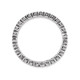 Created Green Emerald Eternity Ring 2/5 Carat (ctw) in Sterling Silver product