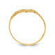 Ladies 14K Yellow Gold Diamond Cut Filigree Ring (Size 7) product