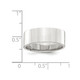 7mm Comfort Fit Flat Wedding Band Ring in Sterling Silver product
