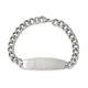 8.75" Men's ID Bracelet in Stainless Steel product