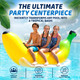 Ride-on Inflatable Banana Pool Float product