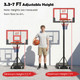 All-Terrain Adjustable Basketball Hoop product