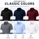 Men's Short Sleeve Slim-Fit Dress Shirt (3-Pack) product