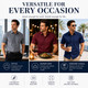 Men's Short Sleeve Slim-Fit Dress Shirt (3-Pack) product