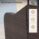 Patio PE Rattan Daybed  product