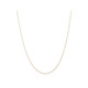 18" 14K Yellow Gold Cable Rope Chain (0.5mm) product