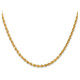 22" 14K Yellow Gold Diamond-Cut Rope Chain Necklace (3.00 mm) product