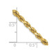 22" 14K Yellow Gold Diamond-Cut Rope Chain Necklace (3.00 mm) product