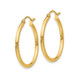 1" Small Hoop Earrings in 14K Yellow Gold (2.00 mm) product