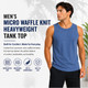Men's Micro Waffle Knit Heavyweight Tank Top (6-Pack) product