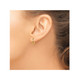 Small Twist Hoop Earrings in 14K Yellow Gold 1/2 Inch (2.00 mm) product