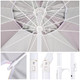 Yescom Rainbow Beach Umbrella  product