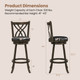 Swivel Bar Stools (Set of 2 or 4) product