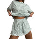 Women’s Loose Fit Crew Neck Leopard Loungewear Set product