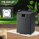 Rattan Propane Tank Cover Table product