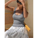 Women’s Lace Trim Ribbed Tank Top product