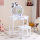 Kids' Dressing Table Set with LED Backlit product