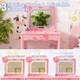 Kids' Dressing Table Set with LED Backlit product