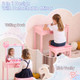 Kids' Dressing Table Set with LED Backlit product