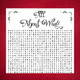 'All About Wine' Find a Word Print product