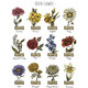 Personalized Family Flower Bouquet Print product
