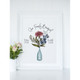 Personalized Family Flower Bouquet Print product
