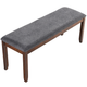 Upholstered Wood Entryway Bench product