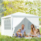 10' x 10' Heavy Duty Outdoor Canopy Gazebo Party Tent product