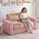 Corduroy Loveseat Floor Sofa  product