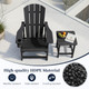 Wood Grain Adirondack Chairs(1- to 4-Pack) product