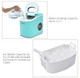 Mini Portable Electric Ice Maker Machine with Ice Scoop product