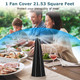 Holographic Fly Repellent Fan (4-Pack) product