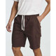 Men's Cotton Cargo Shorts With Drawstring (3-Pack) product