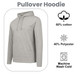 Men's Casual Pullover Drawstring Hoodie (3-Pack) product