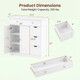 Bathroom Storage Floor Cabinet  product