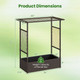 2-in-1 Elevated Planter Box (1- to 2-Pack) product