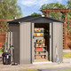 Small Outdoor Storage Tool Shed with Sliding Door  product