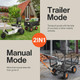 SuperHandy Garden Cart with Tow and Dump Features product