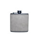 Personalized Leather Wrapped Black Flasks product