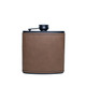 Personalized Leather Wrapped Black Flasks product