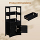 Bathroom Floor Storage Cabinet  product