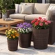 Tapered Rattan Planters (Set of 3) product