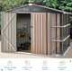 8x6 Large Outdoor Storage Tool Utility Shed  product