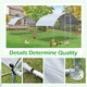 196 Sq.Ft Large Dome Walk-in Metal Chicken Cage product