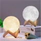 3D Printed Engraved Moon Lamp product