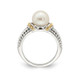 8-9mm Cultured Freshwater Pearl Ring in Sterling Silver with 14K Gold Accents product