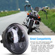 LED Projector Motorcycle Headlight product