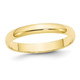 Ladies 10K Yellow Gold 3mm Polished Wedding Band Ring product